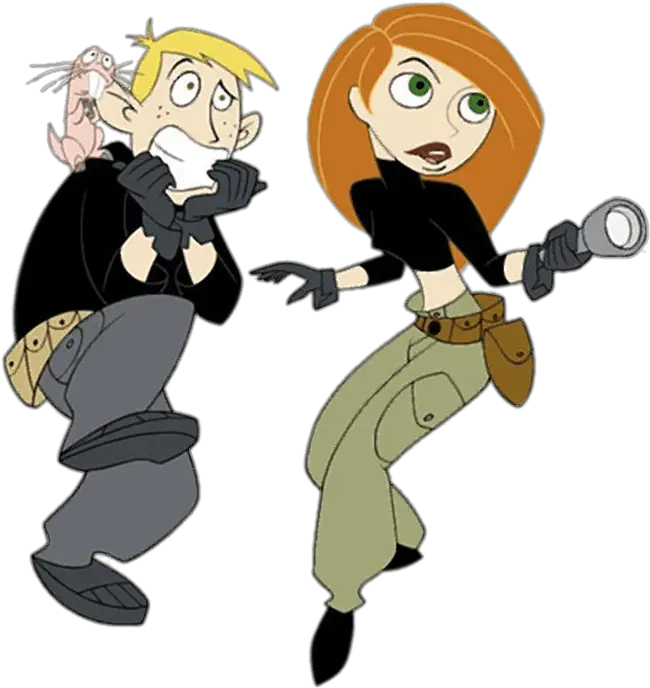 Kim Possible Protecting Ron Stoppable Kim Possible Ron Stoppable Png Kim Possible Png