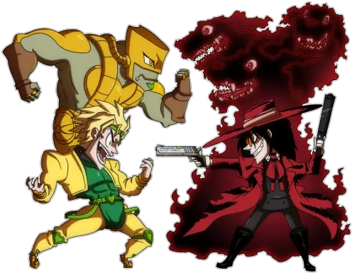 Dio Brando Vs Noctis And 2b Dio Brando Vs Alucard Png Dio Brando Png