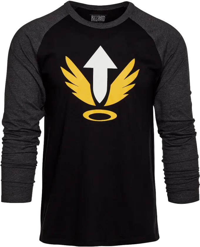 Mercy Wings Png Overwatch Mercy Raglan Shirt Overwatch Mercy Rez Symbol Mercy Overwatch Png