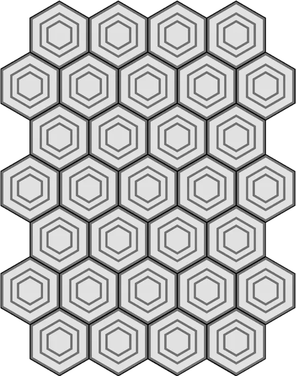 Hexagon Clipart Hex Modern Machuca Tiles Hexagonal Png Hex Grid Transparent