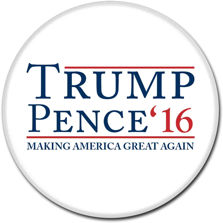 Trump Pence Button 303 Custom Doors And Windows Logos Png Make America Great Again Png