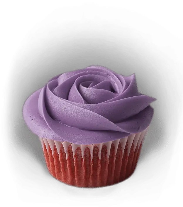 Purple Rose Cupcakes Png U0026 Free Cupcakespng Red Flower Cup Cakes Cupcakes Png