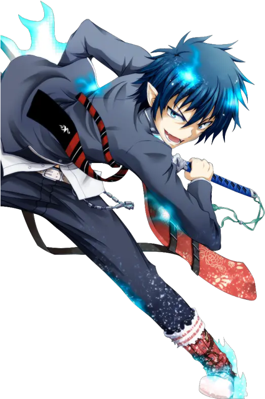 Exorcist Wallpaper Rin Okumura Wallpaper Blue Exorcist Png Rin Okumura Png