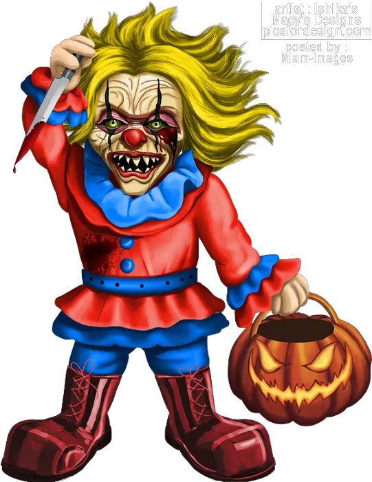 Clown Effrayant Png Tube Halloween Scary Clown Scary Clown Png