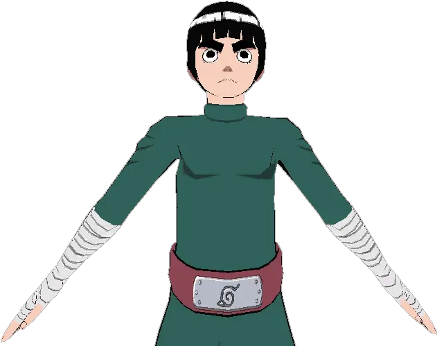 Rock Lee Kid Cartoon Png Rock Lee Png