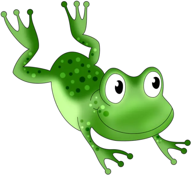 Png 2 Image Cute Jumping Frog Clipart Frog Clipart Png