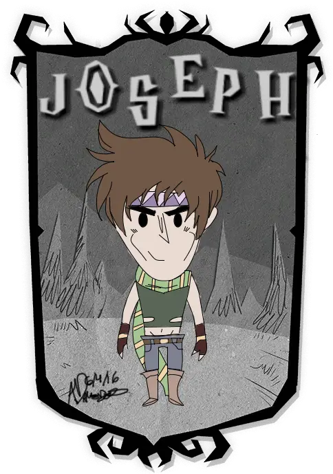 Toki Dont Starve Character Background Png Joseph Joestar Png