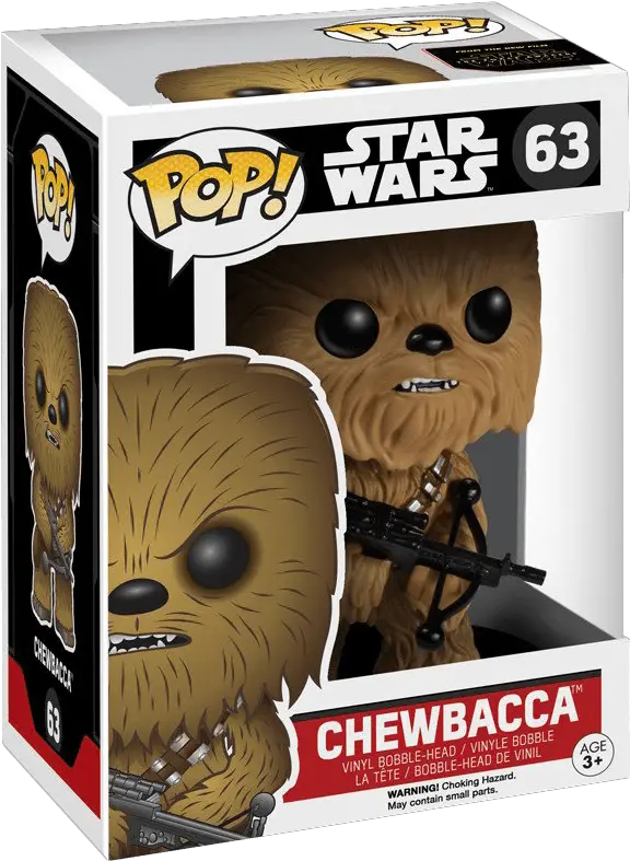 Vinyl Bobble Funko Pop Star Wars 63 Png Chewbacca Png