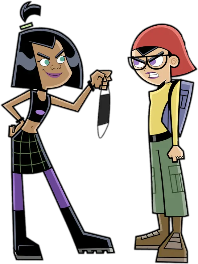 Check Out This Transparent Danny Phantom Characters Sam And Png