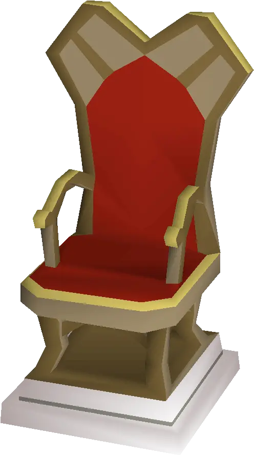 Teak Throne Old School Runescape Wiki Fandom Throne Png Throne Chair Png