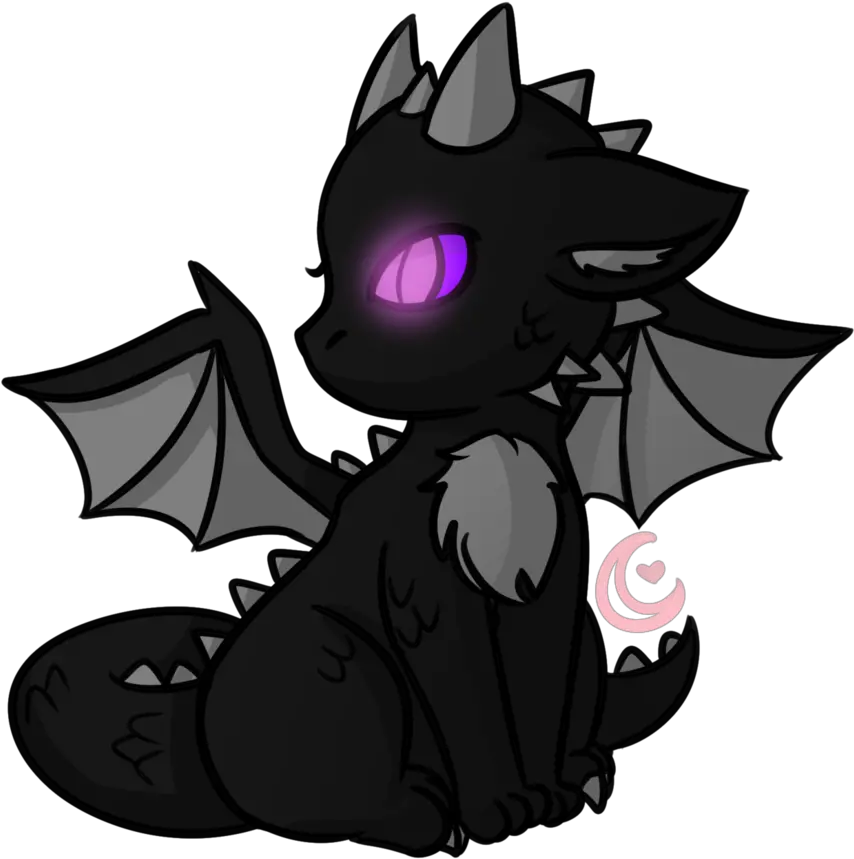 Download Minecraft Chibi Ender Dragon Cute Minecraft Ender Dragon Png Ender Dragon Png