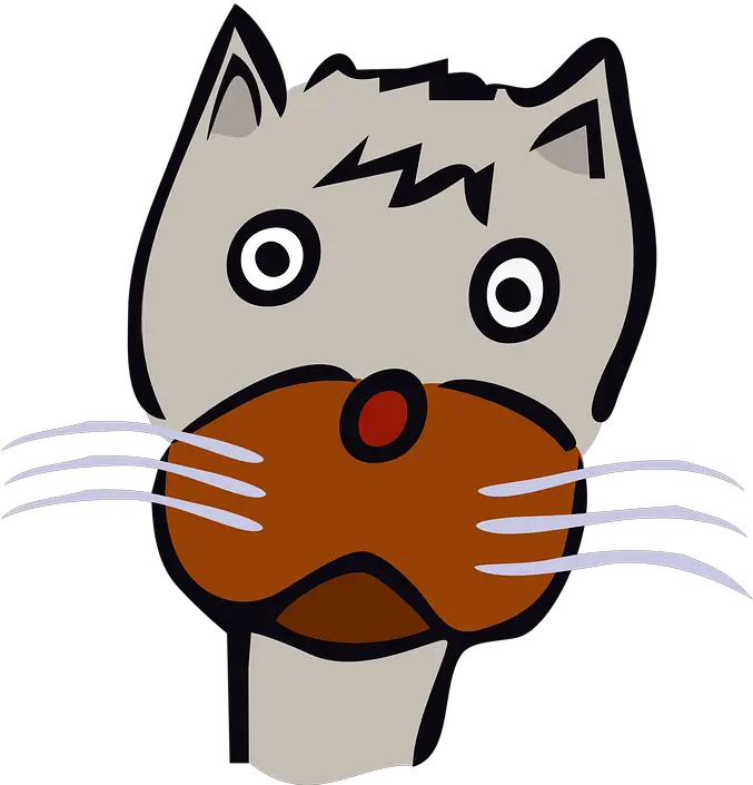 Cat Grey Sad Clip Art Png Sad Cat Png