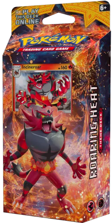 Sun U0026 Moon Roaring Heat Incineroar Theme Deck Pokemon Png Incineroar Png