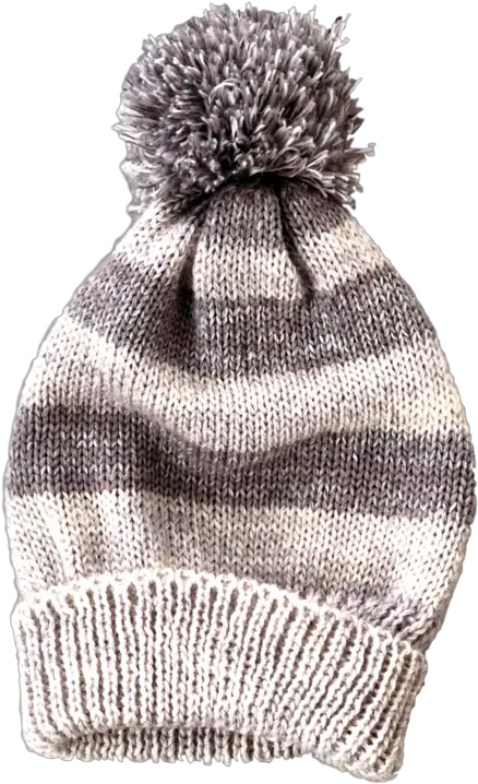 Download Grey Pom Hat Full Size Png Image Pngkit Beanie Pom Pom Png