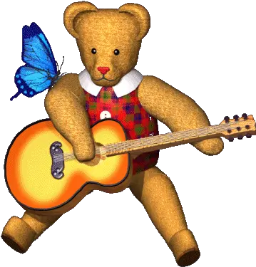 Teddy Bear And Butterfly Gif Girly Png Skype Hug Icon