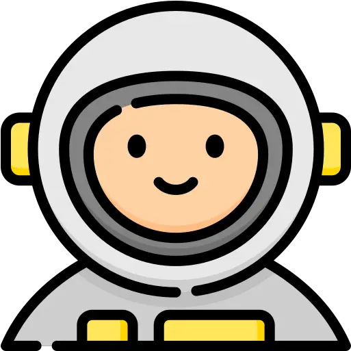 Astronaut Free Vector Icons Designed Happy Png Astronaut Icon Vector