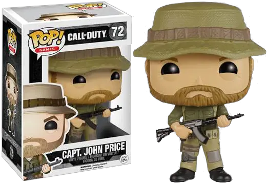 Captain John Price Vinyl Funko Pop Call Of Duty Png Captain Price Png