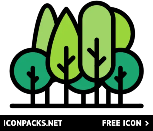 Free Forest Icon Symbol Png Svg Download Language Street Icon