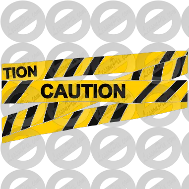 Caution Tape Stencil For Classroom Horizontal Png Caution Tape Png