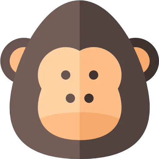 Gorilla Free Animals Icons Gorilla Flat Icon Png Gorilla Transparent Background