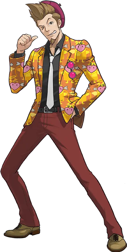 Phoenix Wright Ace Attorney Spirit Of Justice Screenshots Larry Butz Spirit Of Justice Png Phoenix Wright Transparent