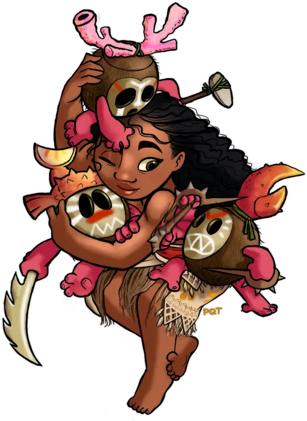 Download Hd Moana Clipart Theme Moana Transparent Png Moana Kakamora Without Coconut Moana Clipart Png