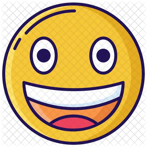 Laughing Emoji Icon Of Colored Outline Happy Png Laugh Emoji Transparent