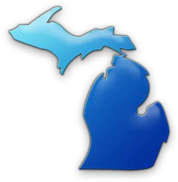 Blue Michigan Icon Png Jelly Icon