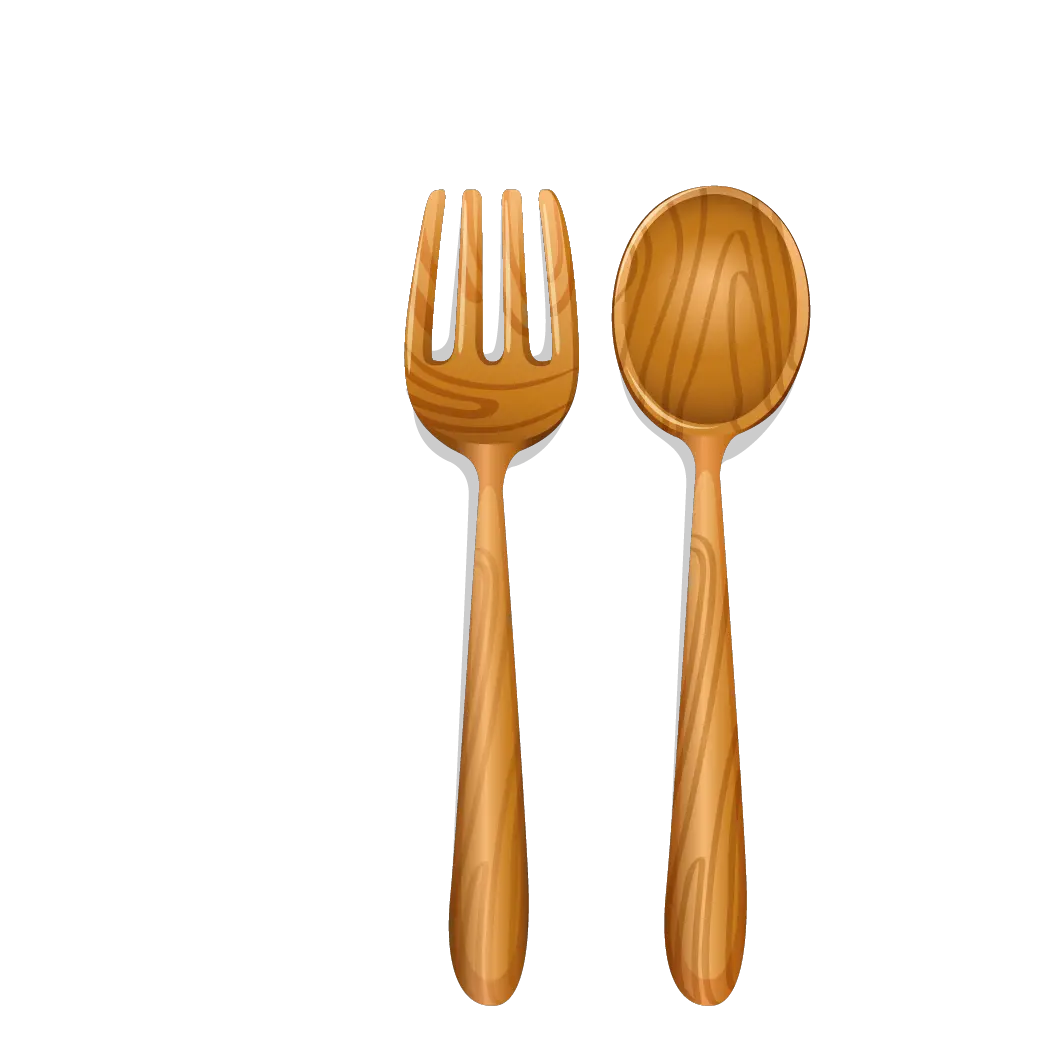 Download Knife Wooden Illustration Wooden Spoon Wooden Spoon And Fork Clipart Png Spoon And Fork Png