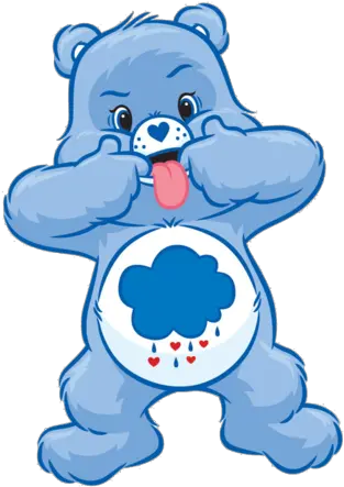 Grumpy Bear Grumpy Bear Care Bear Png Grumpy Png