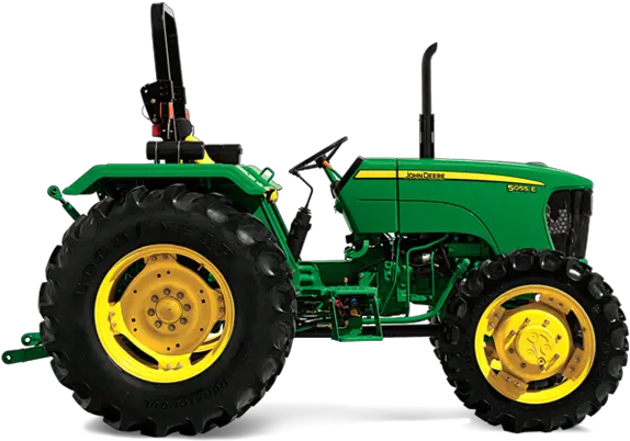 Green Tractor Png Image John Deere Tractor 5050e Tractor Png