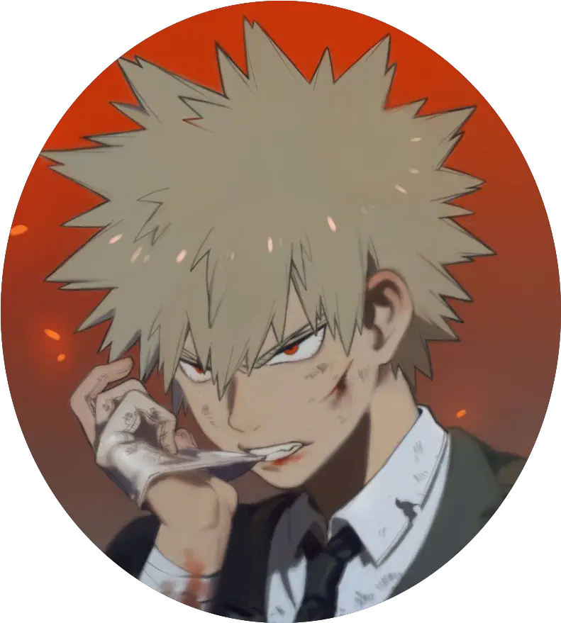 Bakugou Anime Bakugou Pfp Boy Png Bakugo Icon