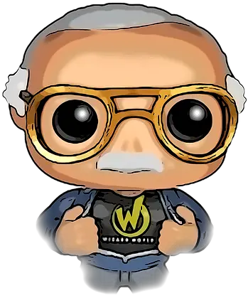 Stan Lee 1922 Cartoon Png Stan Lee Png