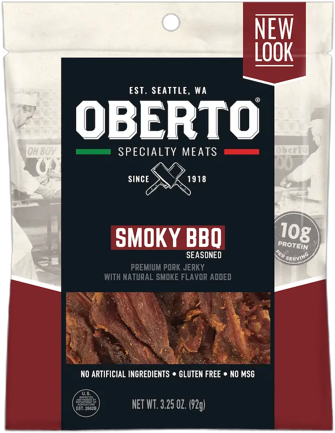 Bbq Pork U2014 Oberto Oberto Teriyaki Turkey Jerky Png Bbq Transparent