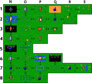 The Legend Of Zeldaunderworldquest 1dungeon 7 Zelda Red Candle Png Legend Of Zelda Png