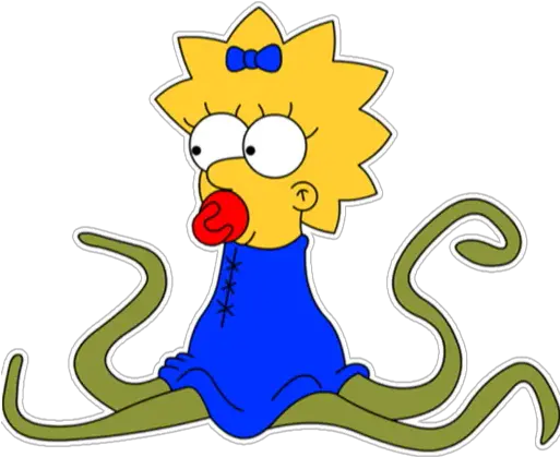 Sticker Maker Simpson Maggie Simpson Halloween Png Los Simpson Png