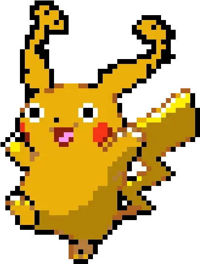 Pikachu Pikachu Pixel Art Gif Clipart Full Size Clipart Big Pikachu Pixel Art Png Pikachu Gif Transparent