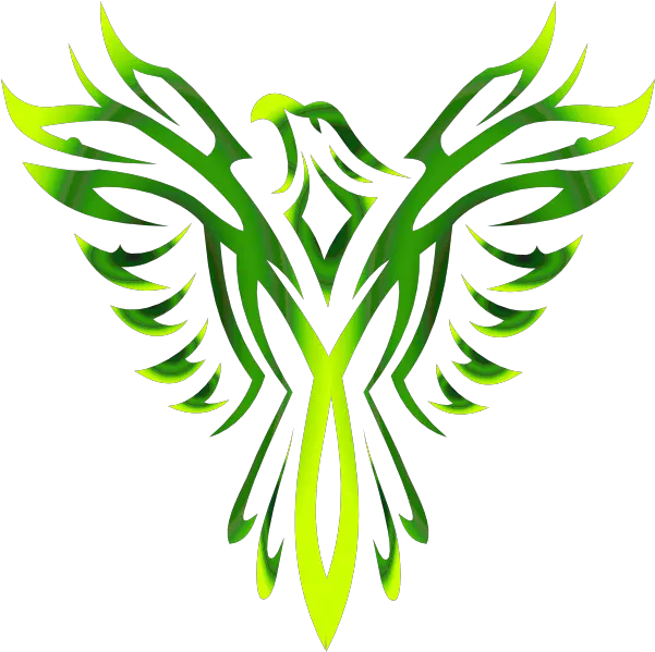 Phoenix Bird Transparent Png Image Eagle Black And White Phoenix Bird Png