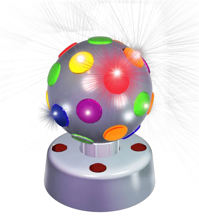 8717278 Lumiere Boule A Facette Png Disco Ball Png