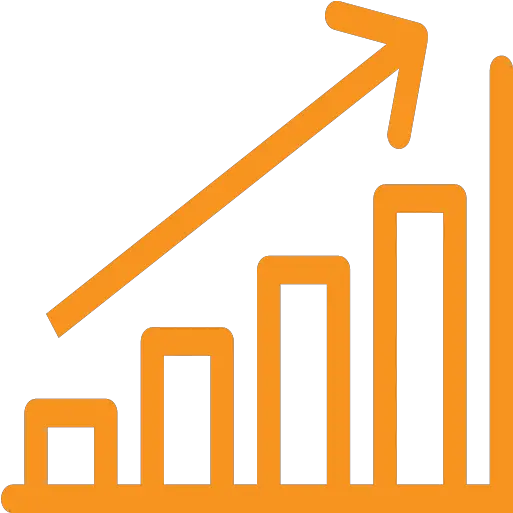 Bar Graph Chart Hike Inflation Icon Png