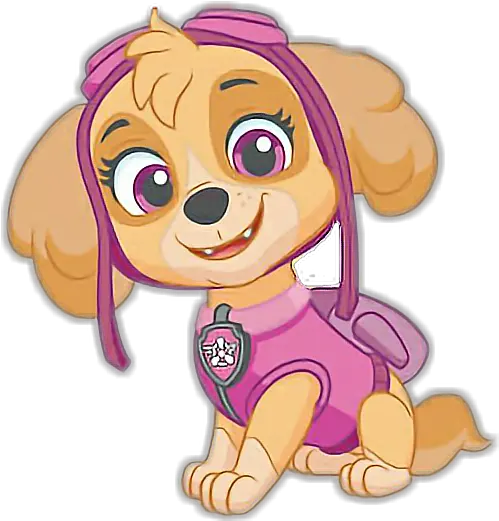 Skye Paw Patrol Clipart 4 Station Skye Paw Patrol Stickers Png Skye Paw Patrol Png