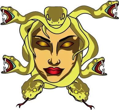 Sweatshirt Medusa Gold Edition U2013 Teelent Cartoon Png Medusa Png