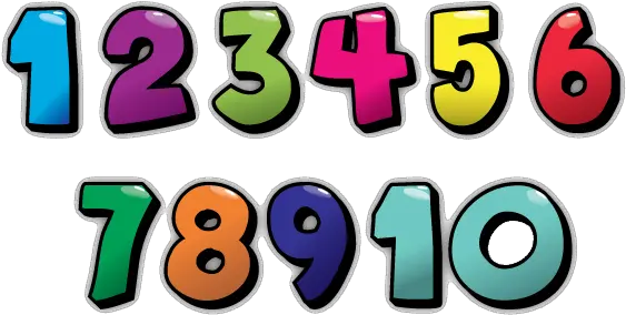 Numbers Png Image Hd Clipart Vectors Number 1 10 Clipart Numbers Png