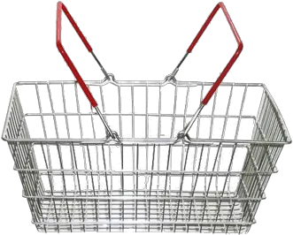 Wire Shopping Basket 19 Litre Png Basket Transparent