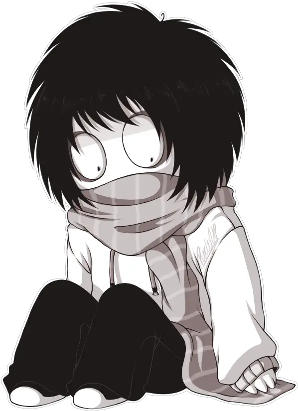 Jeff The Killer Kawaii Png Chibi Drawing Jeff The Killer Jeff Kaplan Png