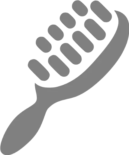 Gray Hair Brush Icon Hair Brush Free Icon Png Hair Icon