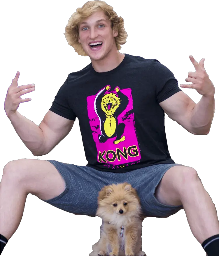 Kong Da Savage Shirt Kong The Savage With Logan Png Logan Paul Png