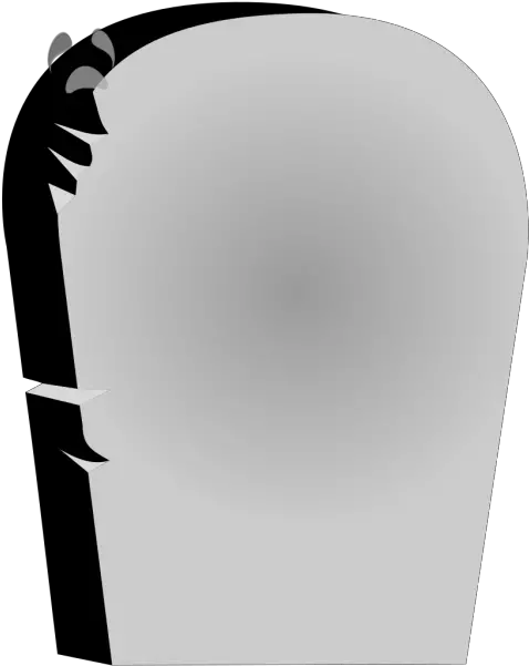 Rounded Tombstone With Sad Face Png Clip Art Sad Face Png