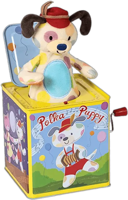 Polka Puppy Jack In The Box Transparent Png Stickpng Toy Jack N The Box Jack In The Box Png