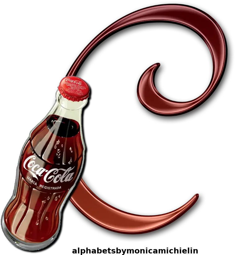 Monica Michielin Alfabetos Dark Red Classic Font Coca Cola Fallout 4 Nuka Cola Quantum Png Coke A Cola Logo